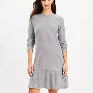 Loft Gray Dress Size XXSP Petite